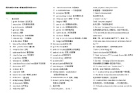 初中英语教科版（五四学制）八年级下册Unit 3 YangLiWei' Mission to Space优秀课后作业题