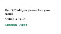 人教新目标 (Go for it) 版Unit 3 Could you please clean your room?Section A图文ppt课件