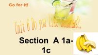 初中英语人教新目标 (Go for it) 版七年级上册Section A课文配套课件ppt