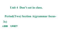 人教新目标 (Go for it) 版七年级下册Section A教学演示课件ppt