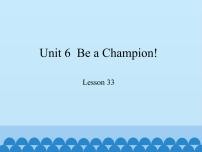 冀教版八年级下册Unit 6 Be a Champion!Lesson 33 2 800 Years of Sports课文内容ppt课件