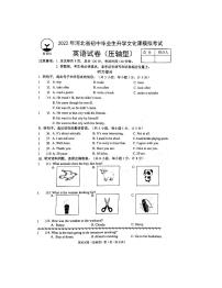 2022年河北省邢台市中考英语压轴型模拟试题（有答案）