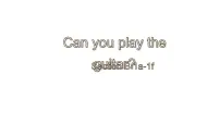 初中英语人教新目标 (Go for it) 版七年级下册Unit 1 Can you play the guitar?Section B图文ppt课件