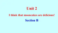 2021学年Section B集体备课ppt课件
