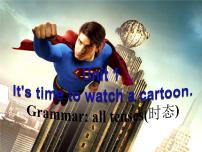 外研版 (新标准)八年级下册Unit 1  It ’s time to watch a cartoon.说课课件ppt