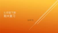 2022年人教版英语七年级下册期末复习课件-Unit 4