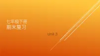 2022年人教版英语七年级下册期末复习课件-Unit 4