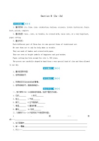 初中英语人教新目标 (Go for it) 版九年级全册Unit 5 What are the shirts made of?Section B教学设计