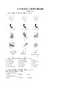 11.七年级上学期期中联考英语试题