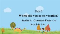 初中英语人教新目标 (Go for it) 版八年级上册Unit 1 Where did you go on vacation?Section A评课ppt课件