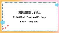 初中Lesson 13  Body Parts优质课课件ppt