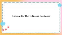 冀教版七年级上册Lesson 47  The U.K. and Australia优质课件ppt