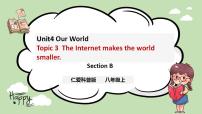 仁爱科普版八年级上册Topic 3 The Internet makes the world smaller.精品ppt课件