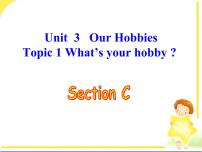 初中Unit 3 Our HobbiesTopic 1 What's your hobby?授课课件ppt