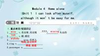 初中英语外研版 (新标准)九年级上册Unit 1 I can look after myself, although it won’t be easy for me.教学课件ppt