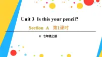 初中英语人教新目标 (Go for it) 版七年级上册Section A课文配套ppt课件