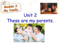 初中英语外研版 (新标准)七年级上册Unit 2 These are my parents.课文课件ppt