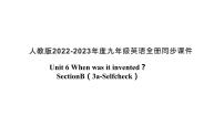 人教新目标 (Go for it) 版九年级全册Section B教课ppt课件