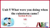 人教新目标 (Go for it) 版八年级下册Unit 5 What were you doing when the rainstorm came?Section B教课课件ppt