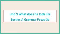 初中英语人教新目标 (Go for it) 版七年级下册Unit 9 What does he look like?Section A优质课件ppt