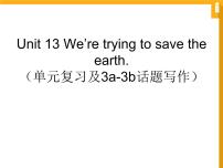 初中英语人教新目标 (Go for it) 版九年级全册Section B复习ppt课件