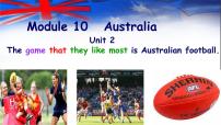 初中英语外研版 (新标准)九年级上册Unit 2 The game that they like most is Australian football.图文ppt课件