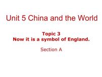 初中英语仁爱科普版九年级下册Unit 5 China and the worldTopic 3 Now it is a symbol of England.示范课课件ppt