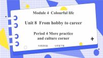 初中英语牛津版 (深圳&广州)七年级下册Unit 8 From hobby to career完整版ppt课件