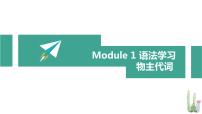 外研版英语七年级下册语法 Module1---物主代词课件PPT