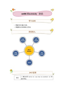 初中英语Unit 6 Electricity练习题