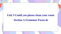 初中英语人教新目标 (Go for it) 版八年级下册Section A优质课ppt课件