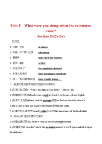 人教新目标 (Go for it) 版Section B一课一练