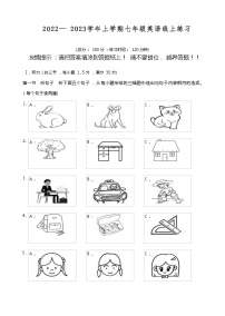 福建省漳州一中2022-2023学年七年级上学期期末线上测试英语试卷(含答案)