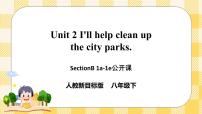 初中英语人教新目标 (Go for it) 版八年级下册Unit 2 I’ll help to clean up the city parks.Section B试讲课ppt课件