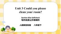 初中英语人教新目标 (Go for it) 版八年级下册Unit 3 Could you please clean your room?Section B精品ppt课件