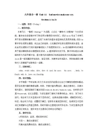 人教新目标 (Go for it) 版九年级全册Section A教案
