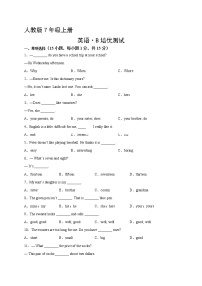 人教英语7年级上册·B培优  期末测试