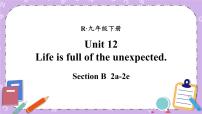 人教新目标 (Go for it) 版九年级全册Unit 12 Life is full of the unexpectedSection B优质ppt课件