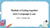 初中英语外研版 (新标准)九年级下册Unit 3 Language in use完美版课件ppt