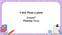 初中英语冀教版八年级下册Lesson 7 Planting Trees优秀ppt课件