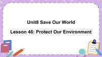 英语八年级下册Lesson 46 Protect Our Environment优秀课件ppt