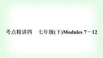 外研版中考英语复习考点精讲四七年级(下)Modules 7－12教学课件