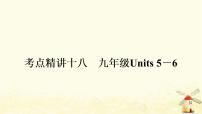 人教版中考英语复习考点精讲十八九年级Units5－6教学课件