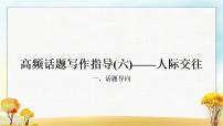 人教版中考英语复习题型专题四书面表达（6）人际交往教学课件