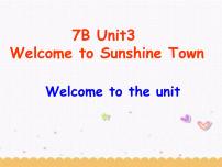 初中英语牛津译林版七年级下册Welcome to the unit课文课件ppt
