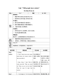 人教新目标 (Go for it) 版八年级上册Section B第4课时教案及反思