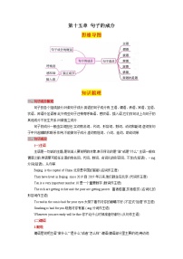 第十五章句子的成分（思维导图+知识梳理+好题精炼）2022-2023初中英语中考语法归纳