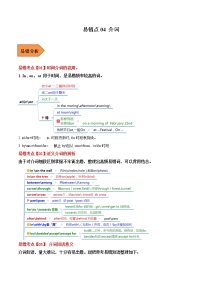 【全国通用】2023年中考英语易错题汇编——04 介词（原卷版+解析版）