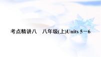 中考英语复习考点精讲八八年级(上)Units5－6教学课件