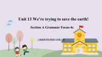 人教新目标 (Go for it) 版九年级全册Unit 13 We’re trying to save the earth!Section A精品课件ppt